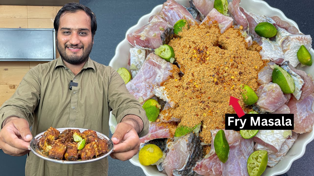 Street Style Fish Fry Pakora Recipe with Secret Fry Masala