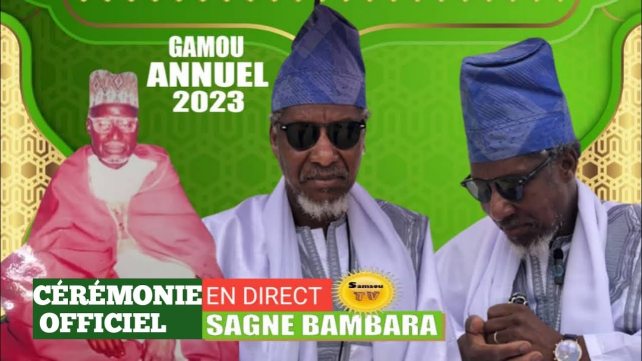 🔴En DIRECT GAMOU ANNUEL 2023 À SAGNE BAMBARA ZAWIYA CHEIKH ALPHA HAMA DIALLO CÉRÉMONIE OFFICIEL