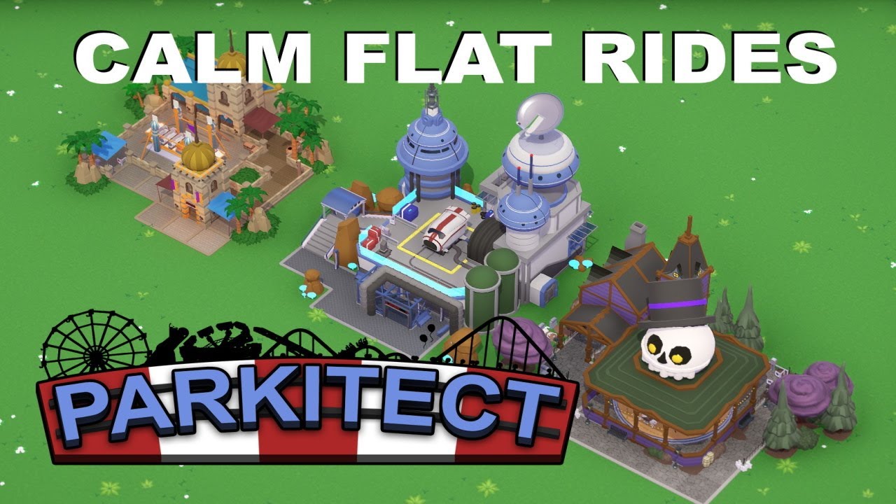 Parkitect Build Challenge - Calm Flat Rides - January 2021