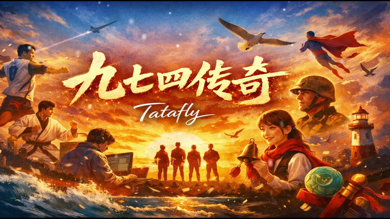 《974的传奇们》原创摇滚民谣｜青春、热血与梦想的群像之歌｜Tatafly
