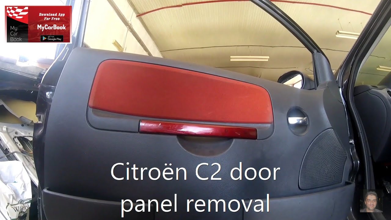 Citroën C2  door panel removal