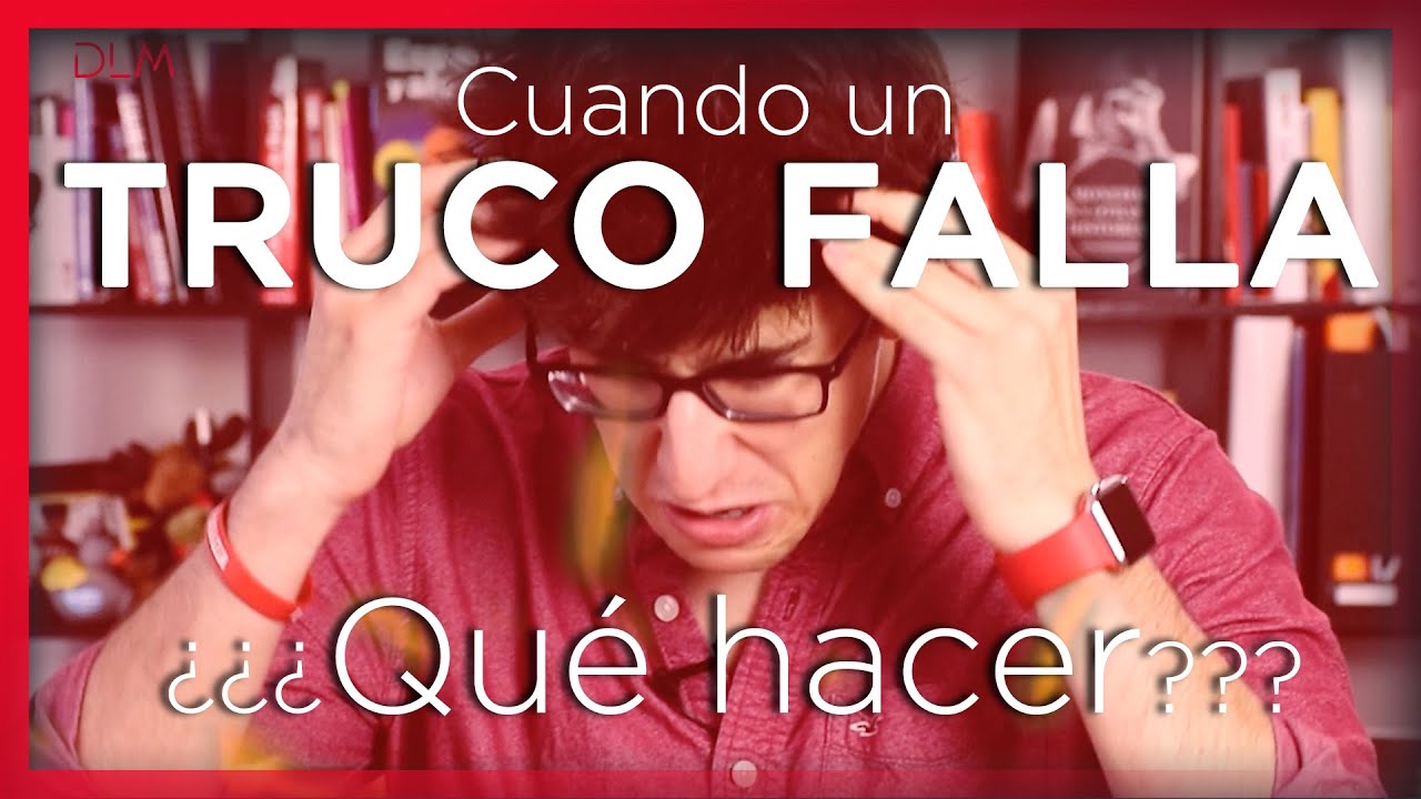 Si falla un Truco de Magia ¿Cómo solucionarlo? | Teoría Magia