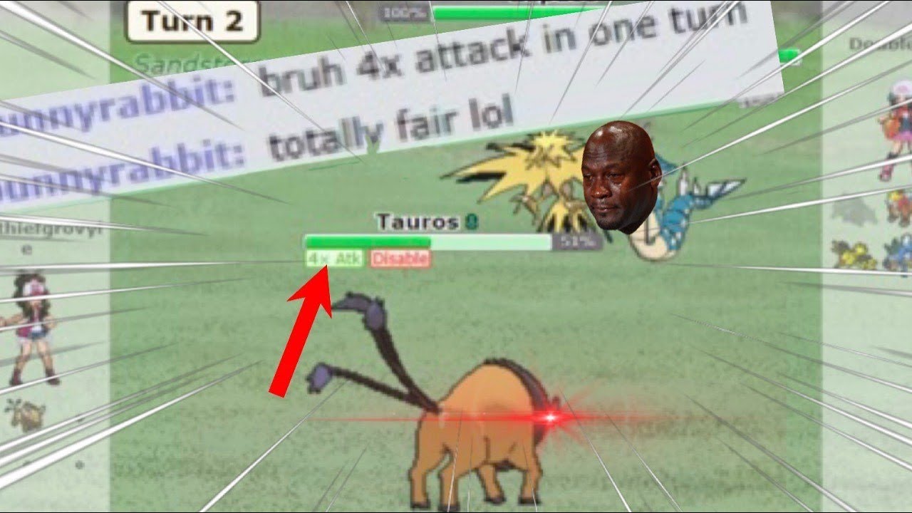 ANGER POINT TAUROS Sweeps EPIC NOOBS in pokemon showdown ft. Gearthiefgrovyle