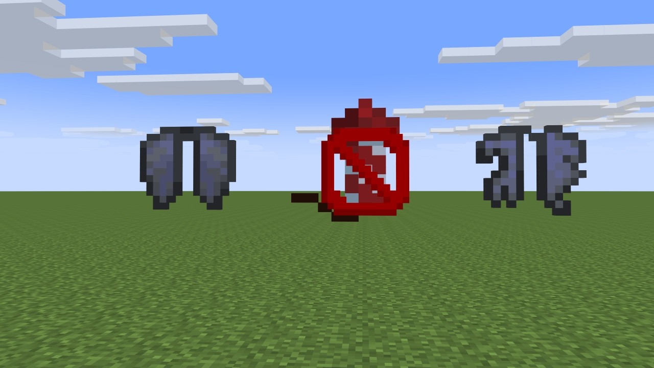 練習:只用一個煙火把鞘翅飛到爆