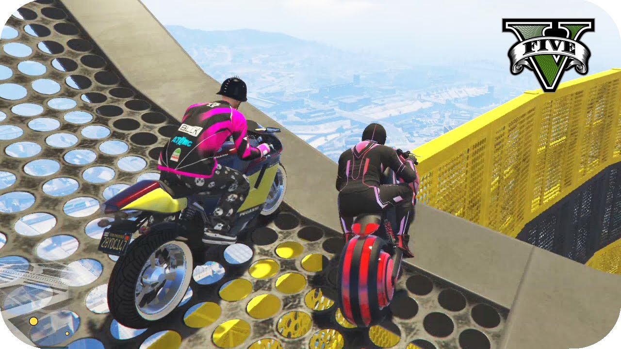 PRIMER PARKOUR DE MOTOS CON LA SHOTARO!!