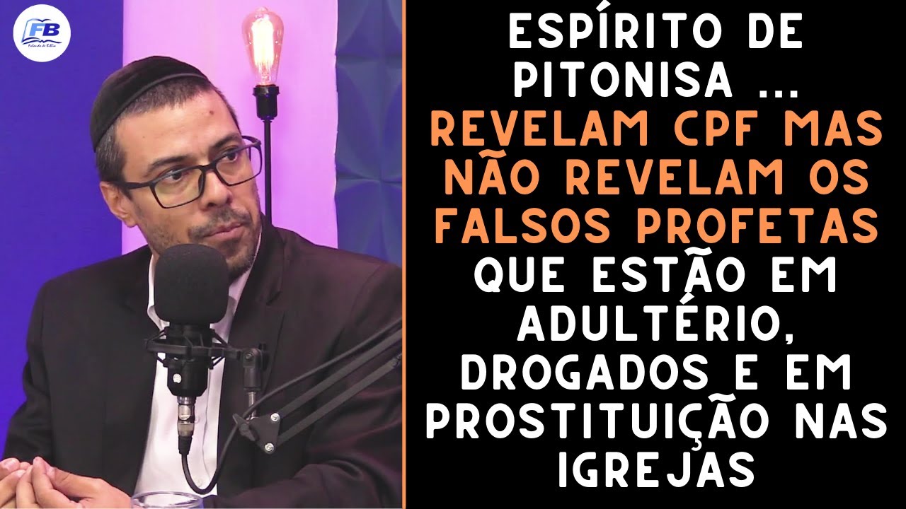 ESP&Iacute;RITO DE PITONISA | PROFESSOR PAULO JUDEU | CORTES FALANDO DE B&Iacute;BLIA