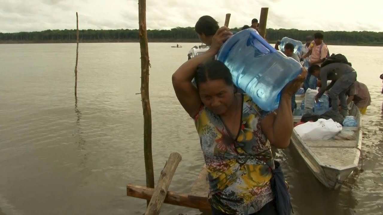 A agonia do rio Amazonas e suas comunidades indígenas na Colômbia | AFP