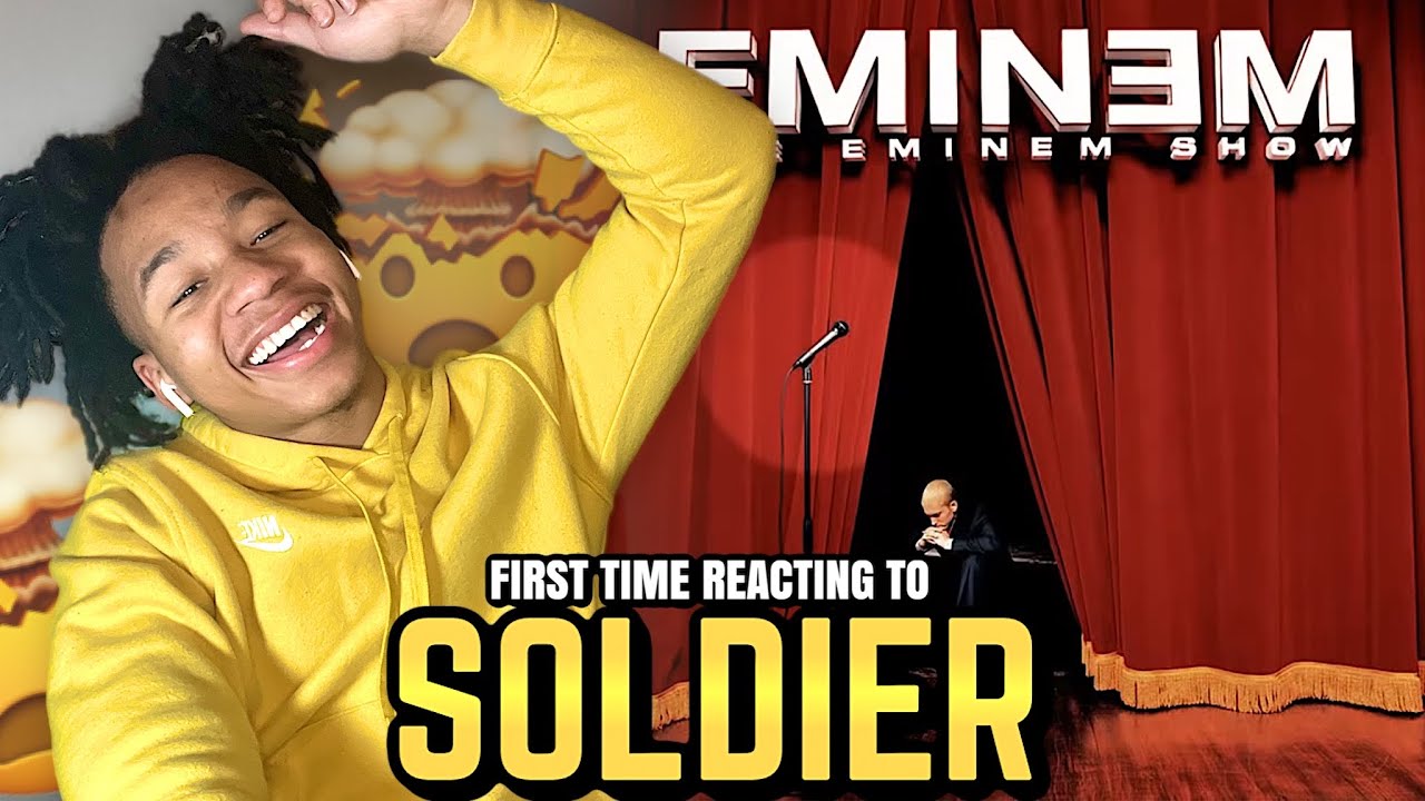 ONE OF HIS BEST SONGS?!! EMINEM - SOLDIER(REACTION)