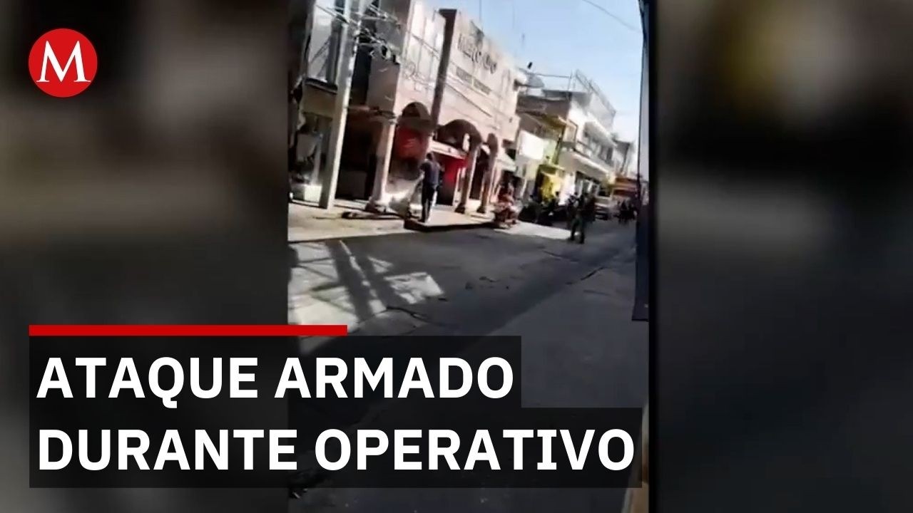 Ataque armado contra agentes estatales en Guanajuato durante operativo