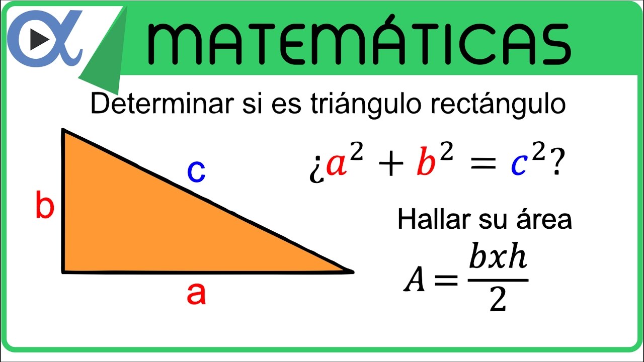 Demostrar que el triángulo de vértices A,  B y C es rectángulo y calcular su área ejemplo 2 de 2