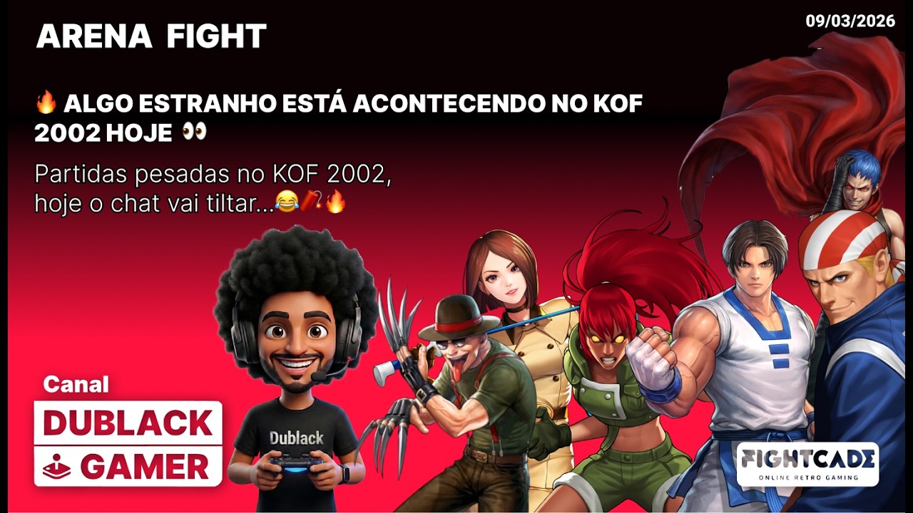 🔥 Algo estranho está acontecendo no KOF 2002 👀 | Quem será que vai chorar primeiro?! 😂🧨🔥