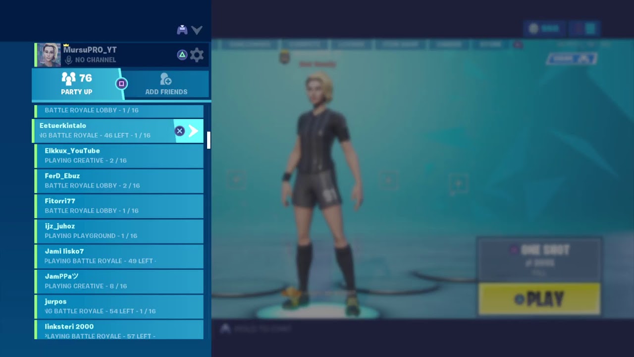 Fortnite live striimi katsojapelej&auml;