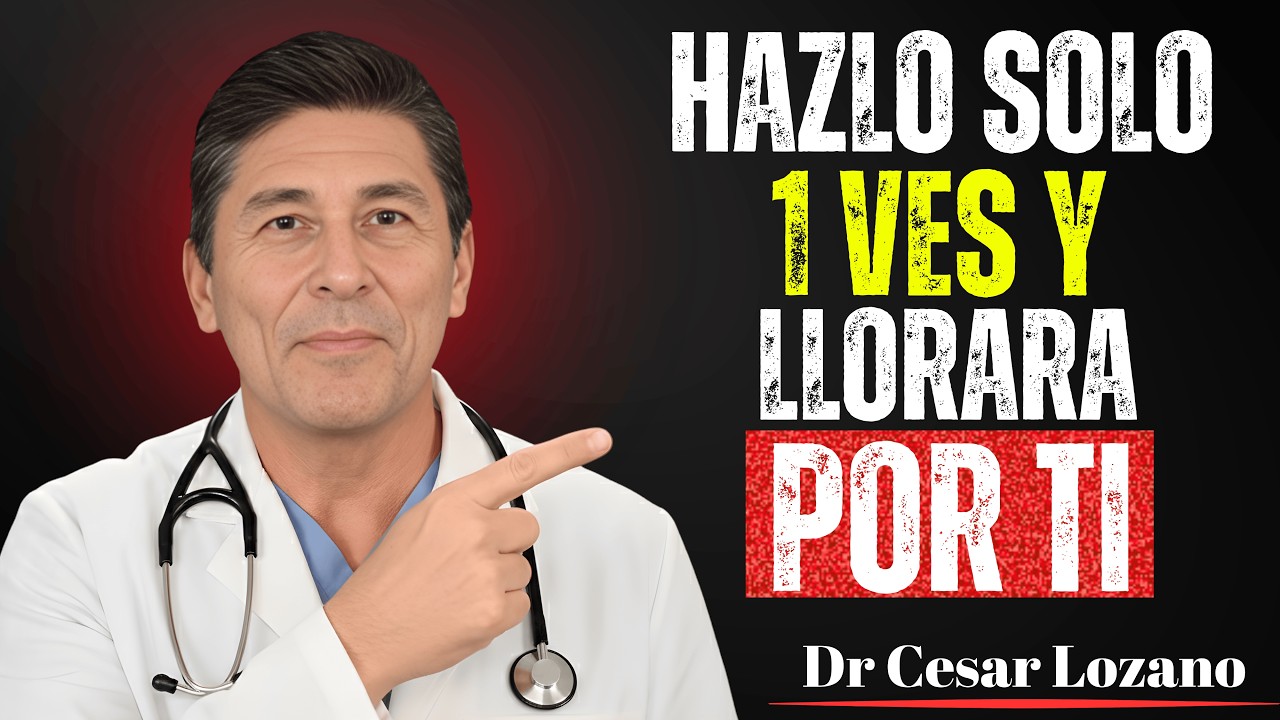 💔🧠Haz Esto UNA VEZ y Llorará por Ti Toda la Noche – Psicología del Amor y Desapego – Dr Cesar Loza