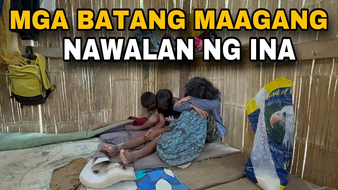 MAY SASAGIPIN TAYO KAWAWAANG MGA BATANG ITO!MAAGANG NAWALAN NG KANILANG INA
