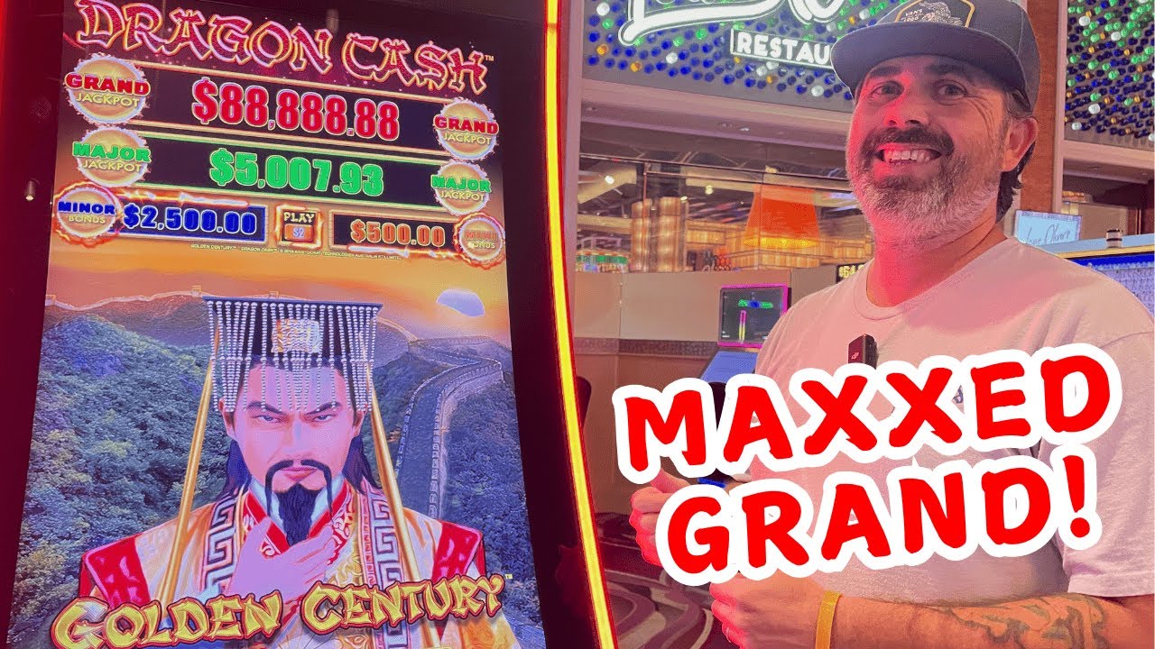 WE GO FOR A MAXED OUT GRAND PLUS MORE. We Play Dragon and Lightning Link Slots #slots #casino