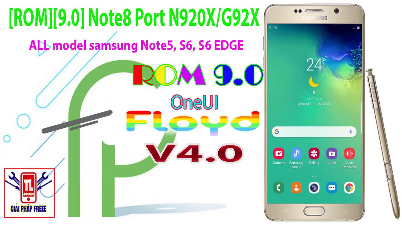 [giaiphapfree]Rom floy ver 4 android 9 port to all samsung note 5, s6, s6 edge