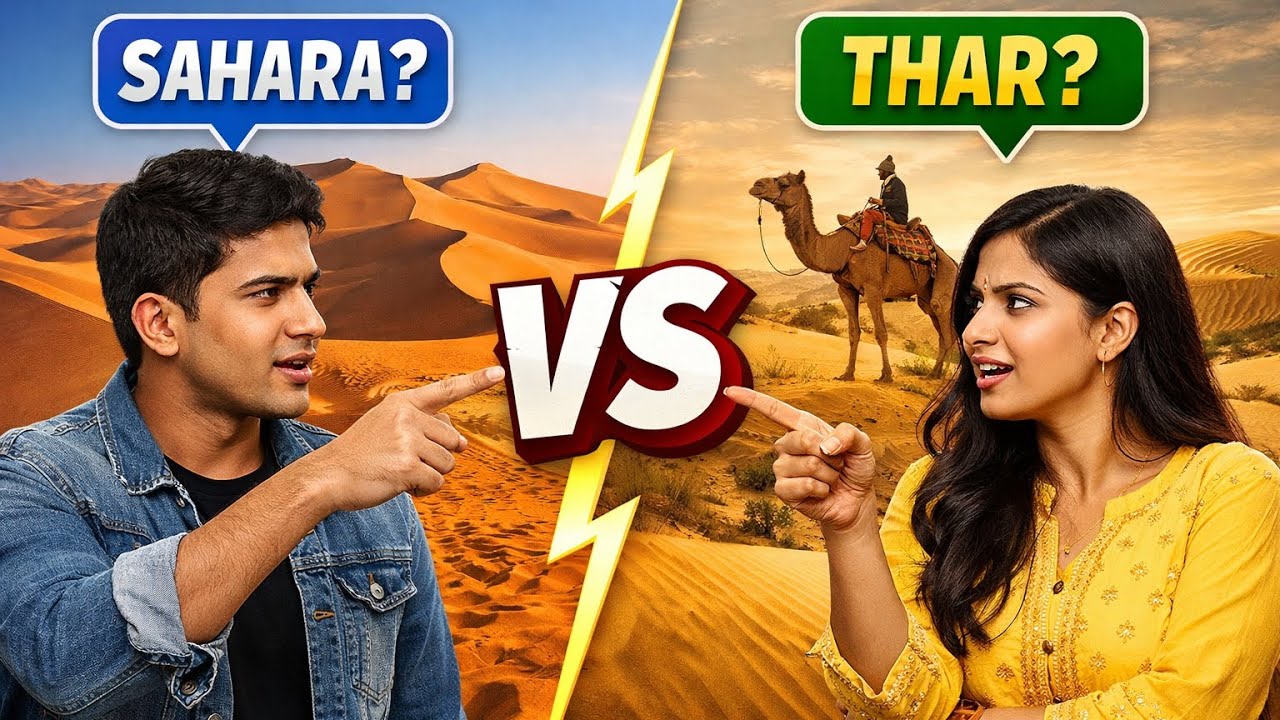 &ldquo;90% Students Galti Karte Hain 😱 | Sahara ya Thar &ndash; Kaunsa Bada?&rdquo;
