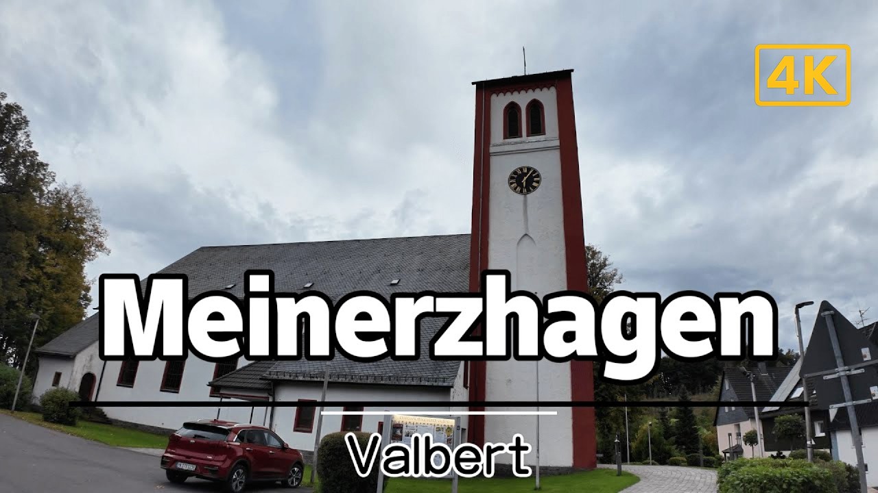 Walking Meinerzhagen Valbert in 4K &ndash; Streets, Nature & Small-Town Vibes