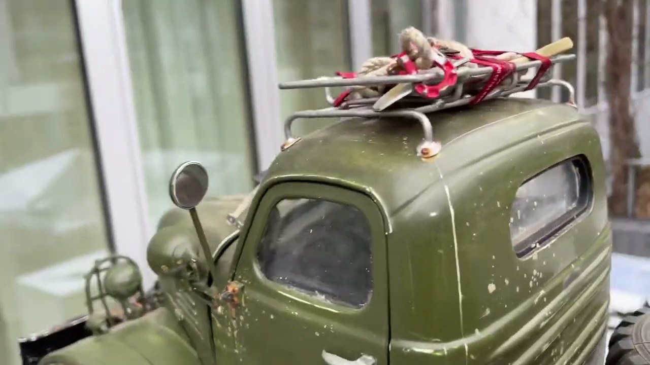 Rc King Kong Zil 157 6x6 1/12 Flat Chassi