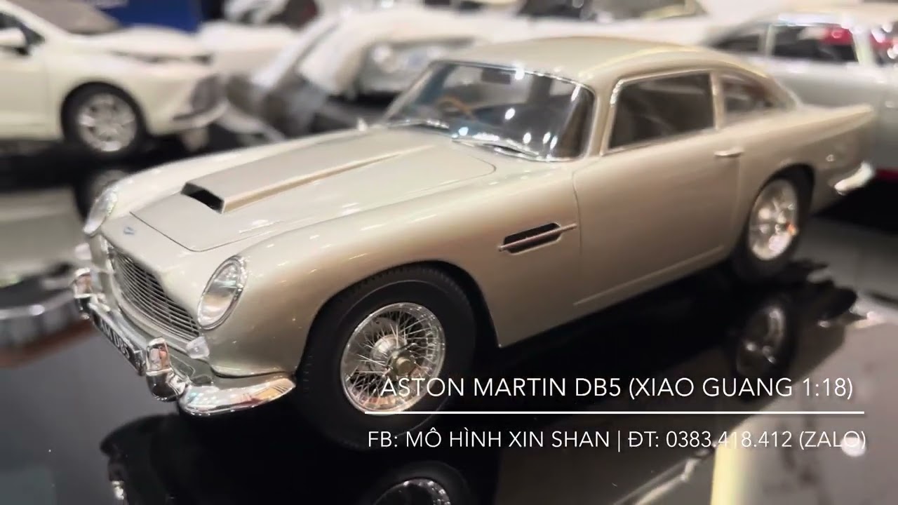 ASTON MARTIN DB5 (XIAO GUANG 1:18) - DIECAST MODEL - XS MODEL