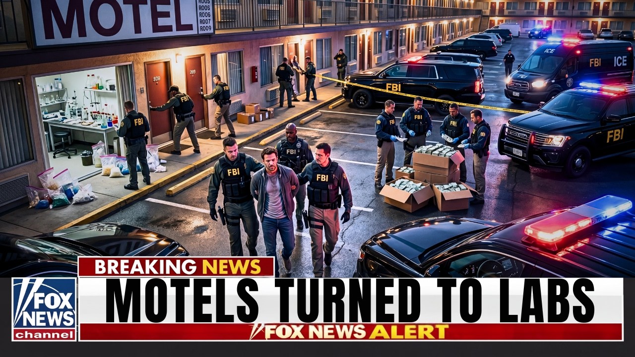FBI & ICE Bust Motel Chain Drug Network &mdash; 1,400 Rooms Used as Labs, $4.8B Seized!