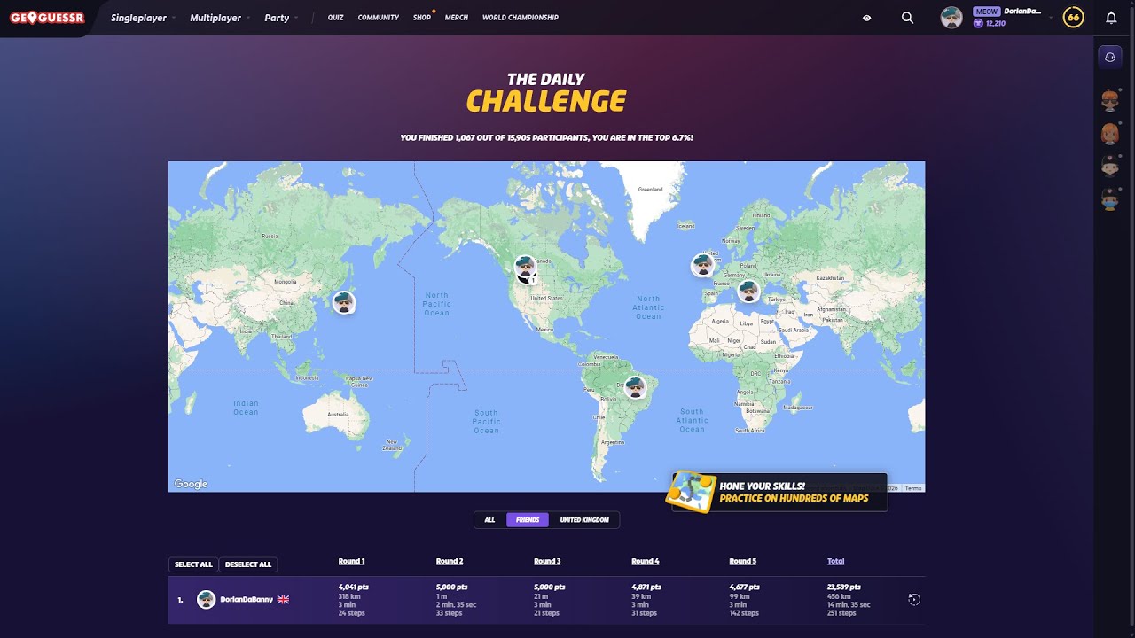 redemption is called tocantins | geoguessr daily challenge #116 (14/1/2026)
