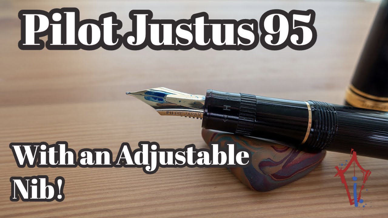 Перьевая ручка с регулируемым пером: Pilot Justus 95!