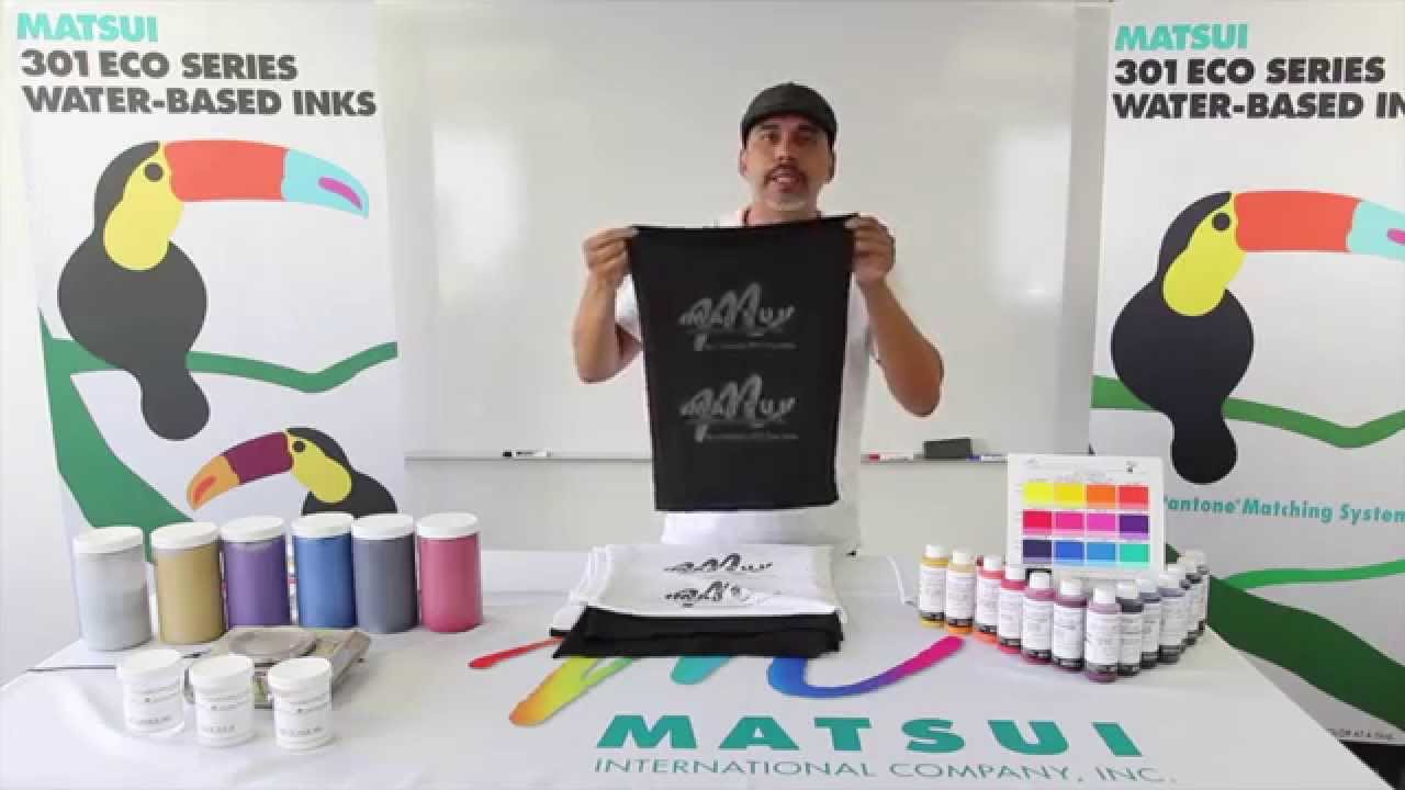 Matsui Color | Metallic Binder Special Effects Screen Printing Product