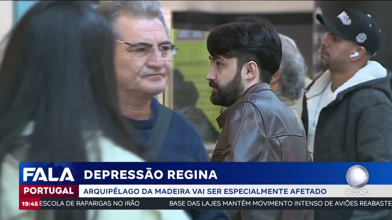 Depressão Regina em Portugal