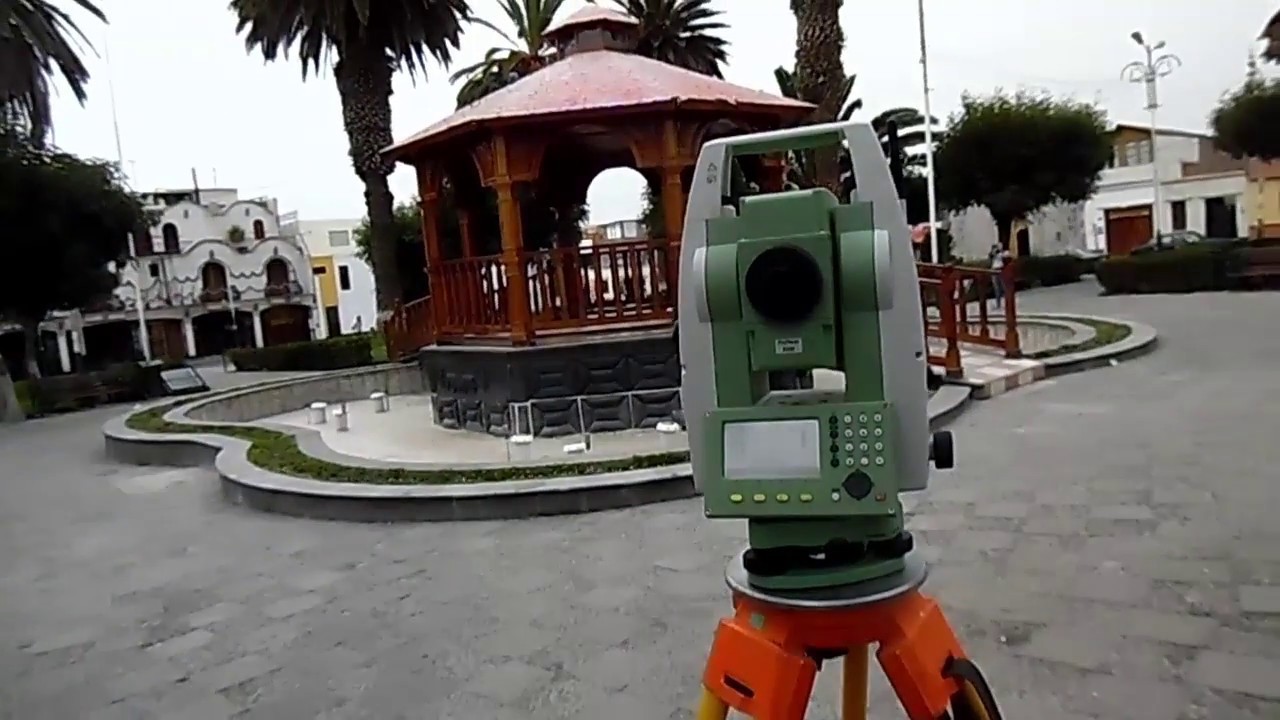 Como estacionar una  ESTACIÓN TOTAL LEICA - Uso del Nivel Digital (Video complemento)