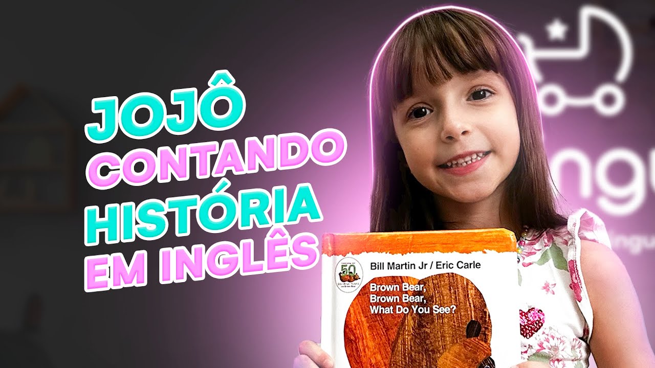 Ela gravou o primeiro vídeo sozinha. 🇺🇸 🇧🇷 FALANDO INGLÊS