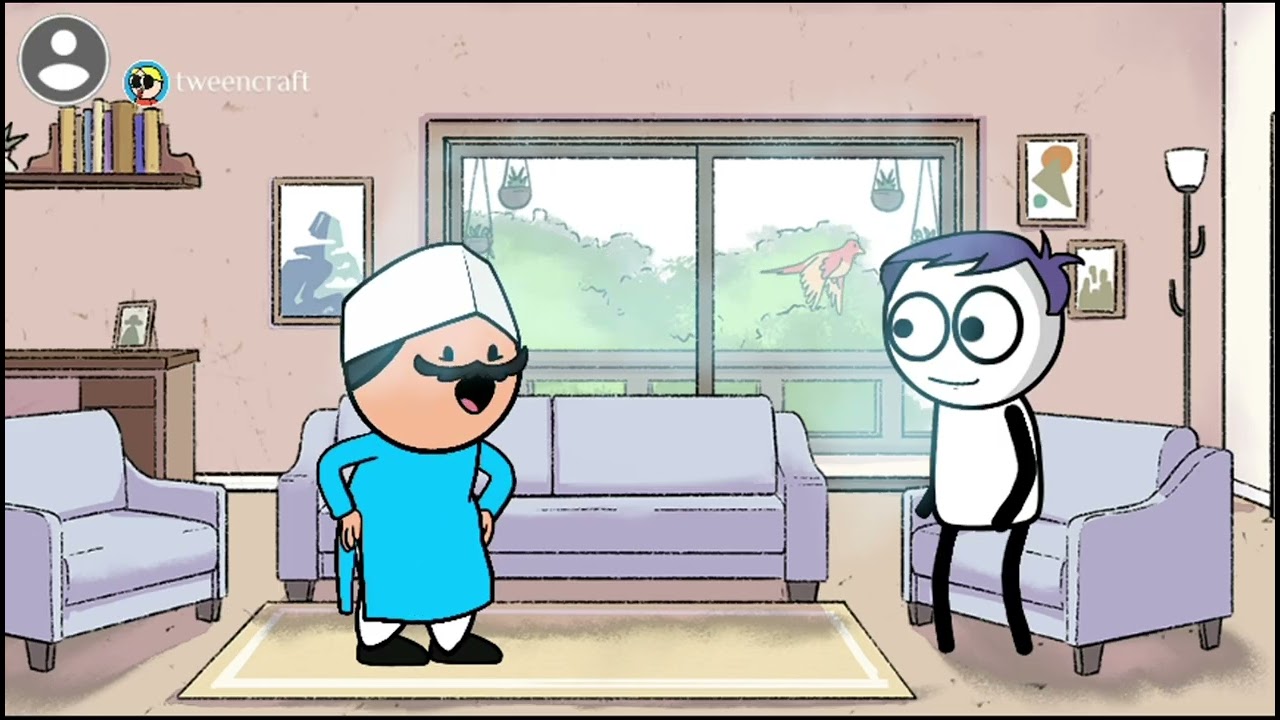 ஜாடிக்கேத்த மூடி - Cartoon movie.#emoji #animation #comedy #animasi # Rasanai.