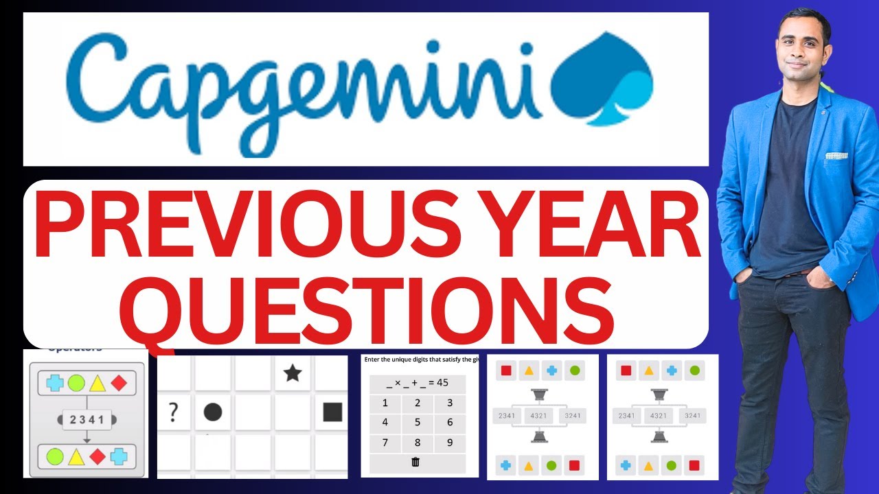 🔥CAPGEMINI 2025 Previous Year Questions Solution🔥