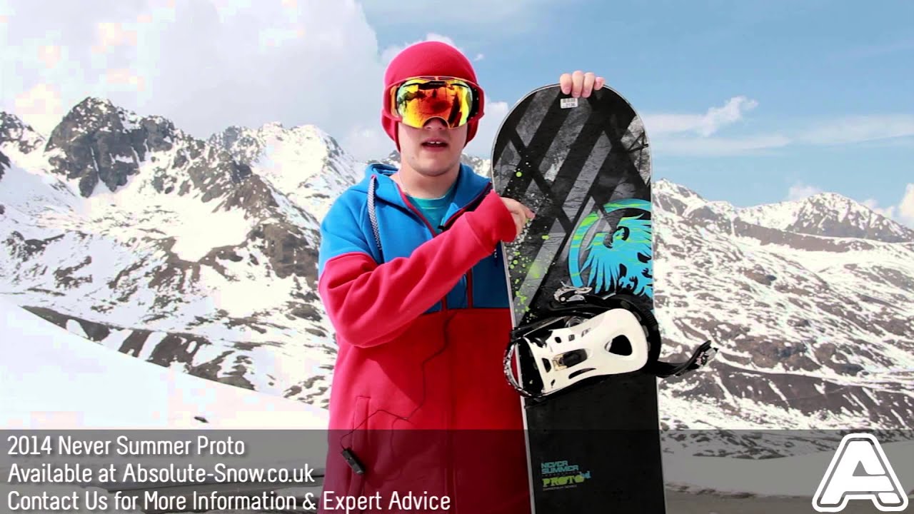 2013 / 2014 | Never Summer Proto HD Snowboard | Video Review