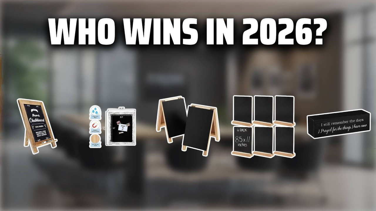 The Top 5 Best Tabletop Sign in 2026 - Must Watch Before Buying!