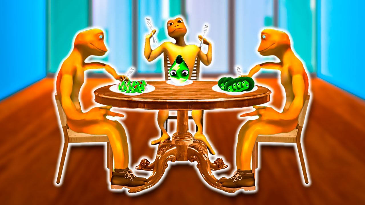 Patila Animation / Patila's Friends Came to Visit &mdash; For Lunch Dame Tu Cosita / Funny Alien Dancing