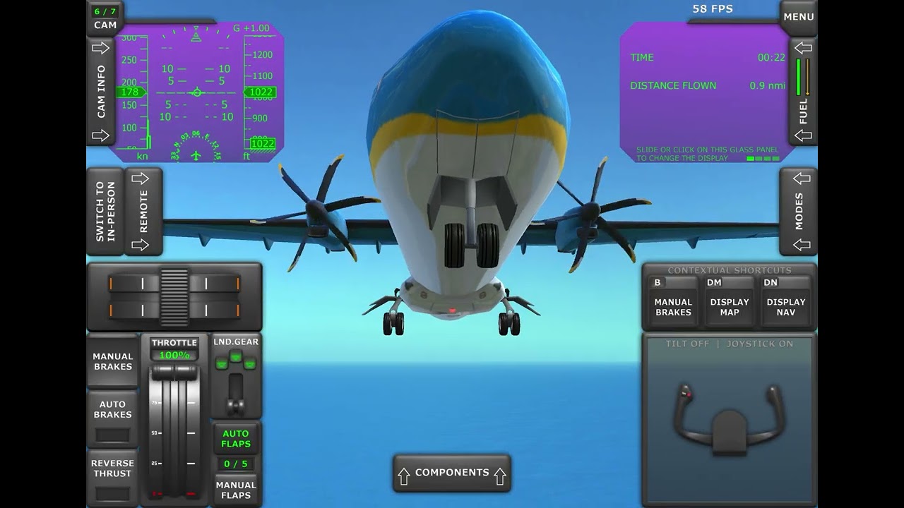 Turboprop sim