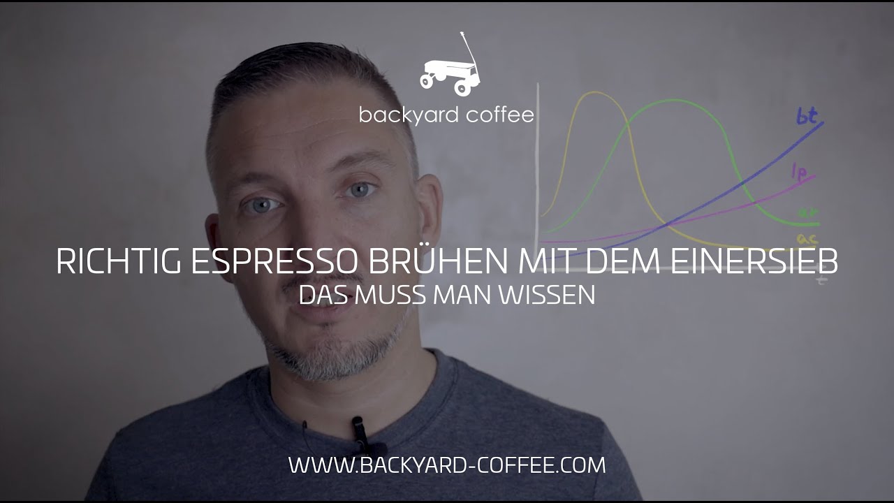 Richtig Espresso brühen mit dem Einersieb | Das muss man wissen.