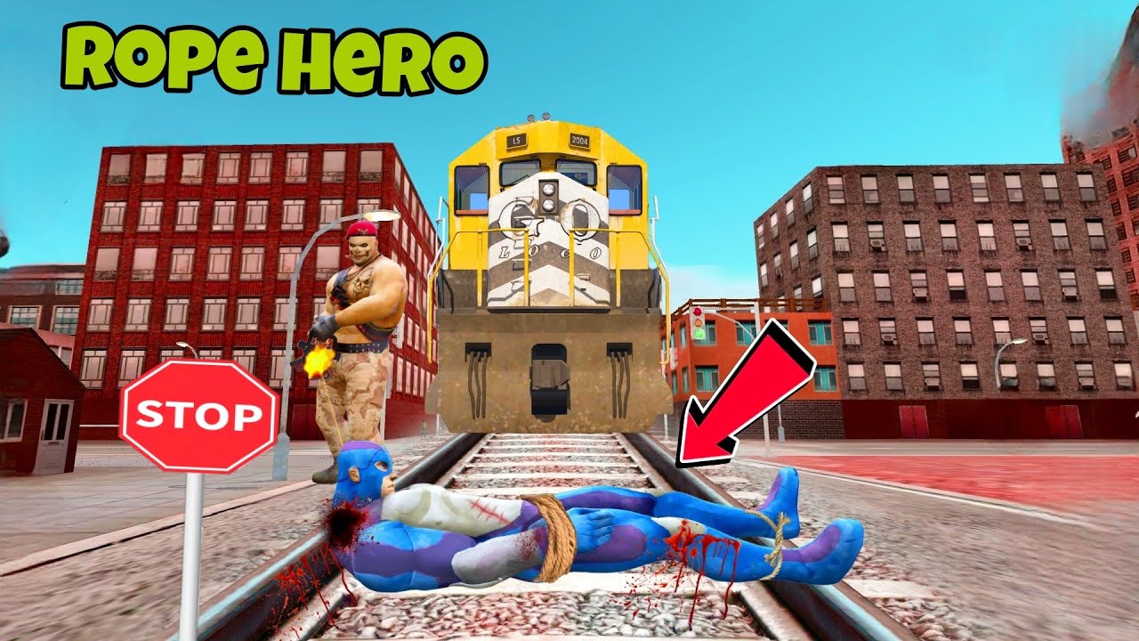 Dengerous Villain Kill To Rope Hero 😰 | GTA 5 Rope Hero Kidnapping Episode 2 | Rope Hero Vice Town