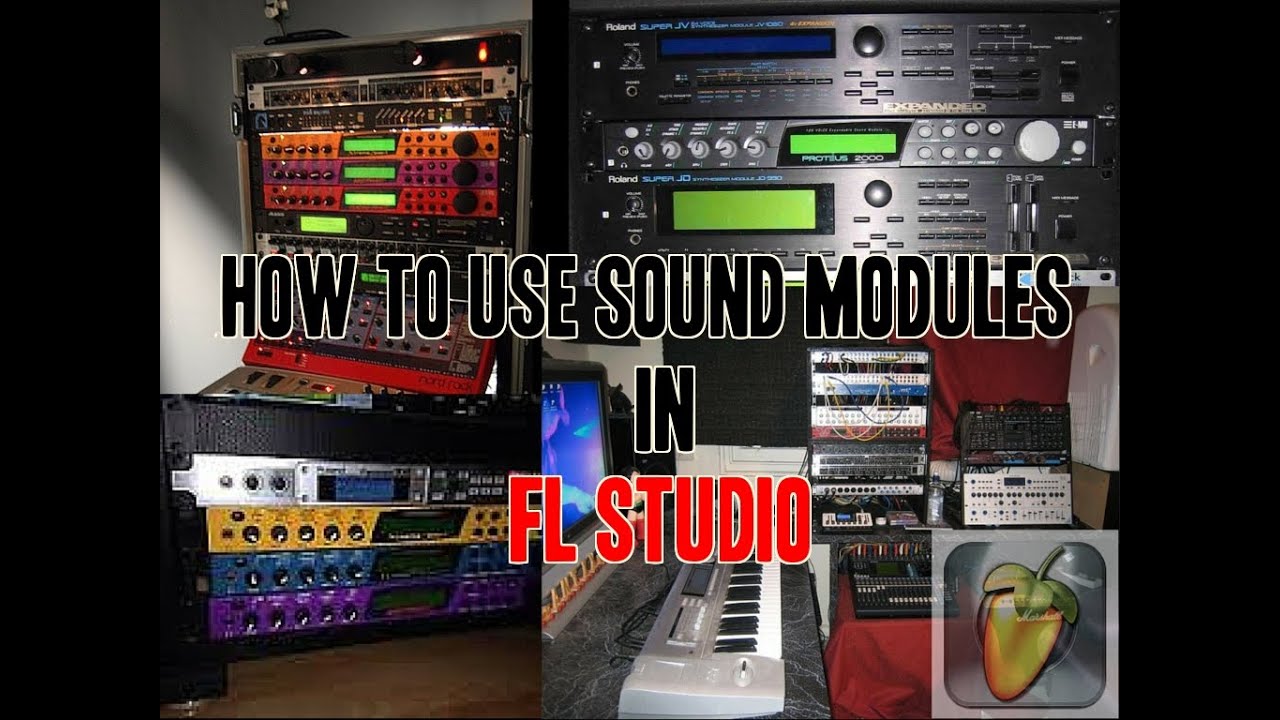 How to use  sound modules in FL12 via Midi Out