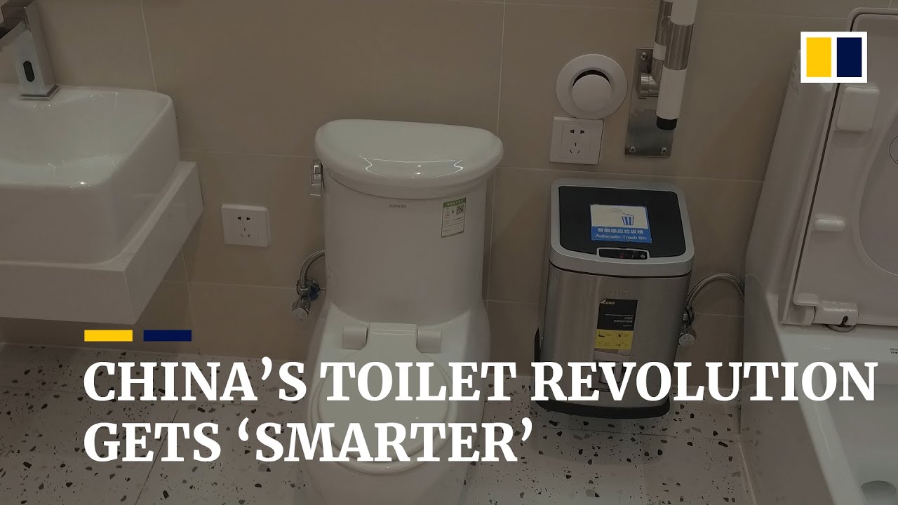 Coffee machines, facial recognition are features of China’s ‘smart’ public toilet revolution