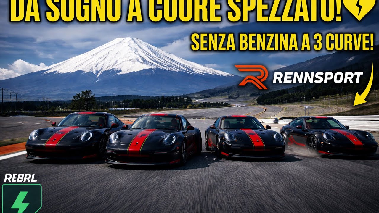 La Gara Più Sfortunata di Sempre? 911 GT3 a Fuji: La Fine è Incredibile!!! 😧 🤯