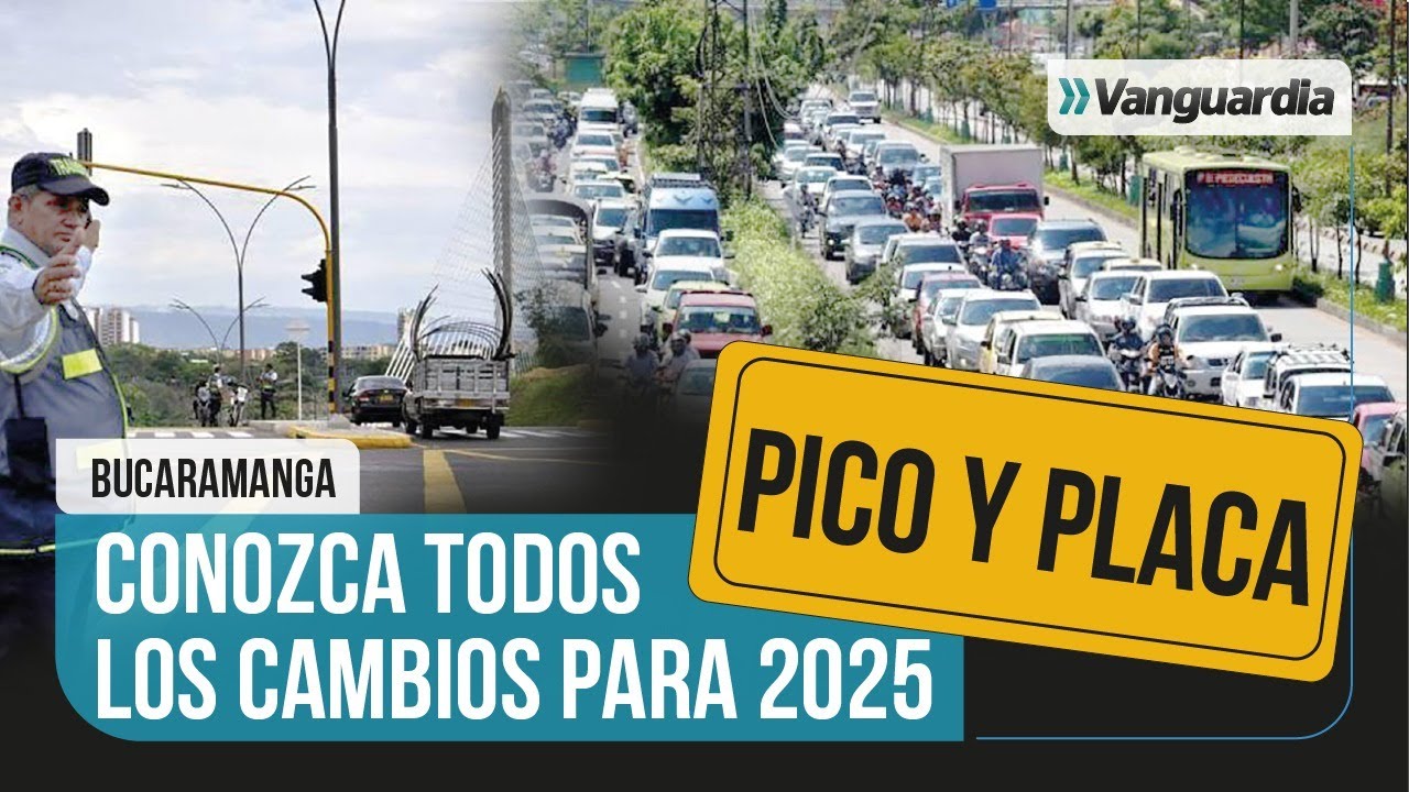 🔴 En directo | Director de Tránsito de Bucaramanga  Jhair Manrique explica detalles del pico y placa