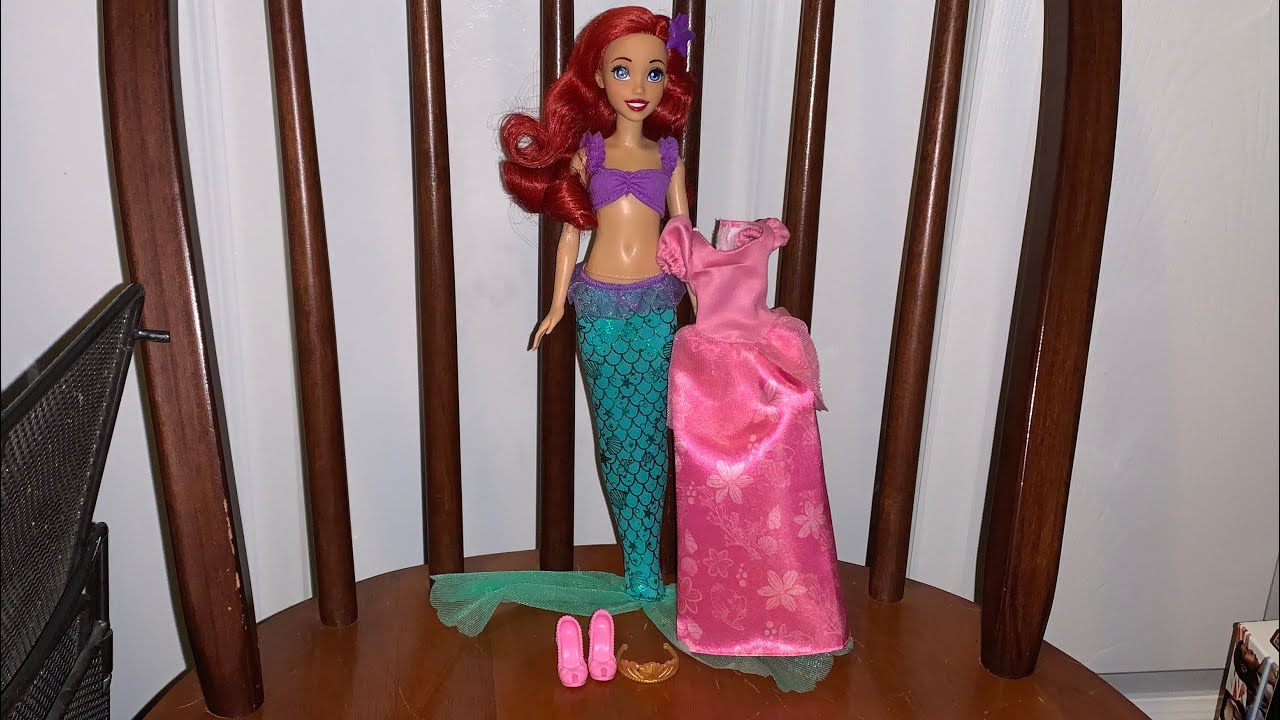Mattel 2023 Disney Princess Mermaid to Princess Ariel unboxing and review!