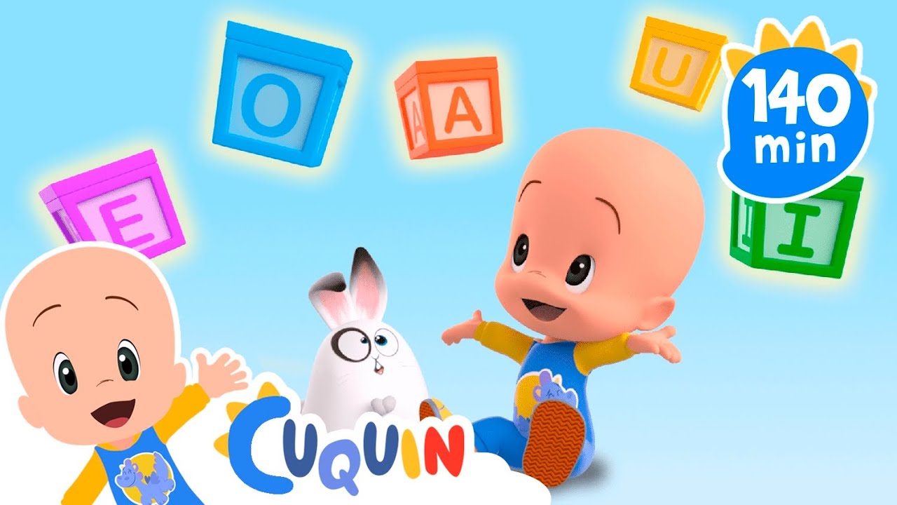 ¡Las cajas de vocales! Aprende las vocales y los colores con Cuquín | Vídeos educativos para niños