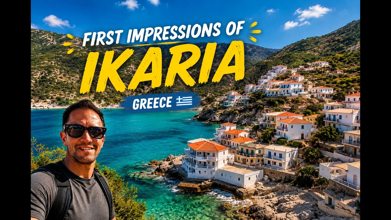 Путешествие на Икарию, Греция 🇬🇷 | Первые впечатления от самого безмятежного острова Греции
