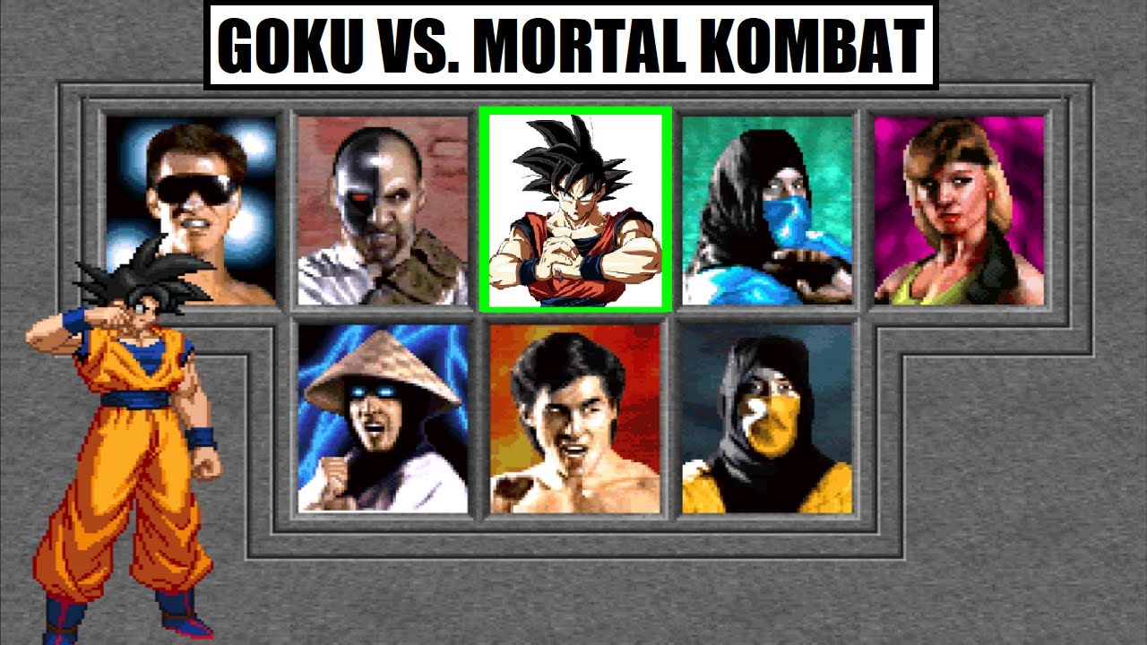 💥 GOKU vs MORTAL KOMBAT 🐉 THE SUPER FIGHT !!!