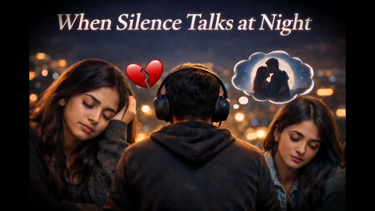 🎧 “Khamoshi Talks at Night | Raaton Ki Adhoori Mohabbat (LOFI)”