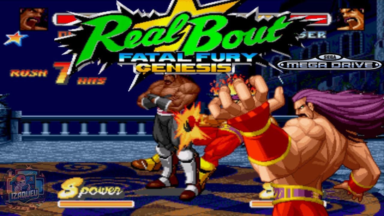 REAL BOUT GENESIS DO MEGÃO INCRIVEL JOGANDO KRAUSER OMEGA