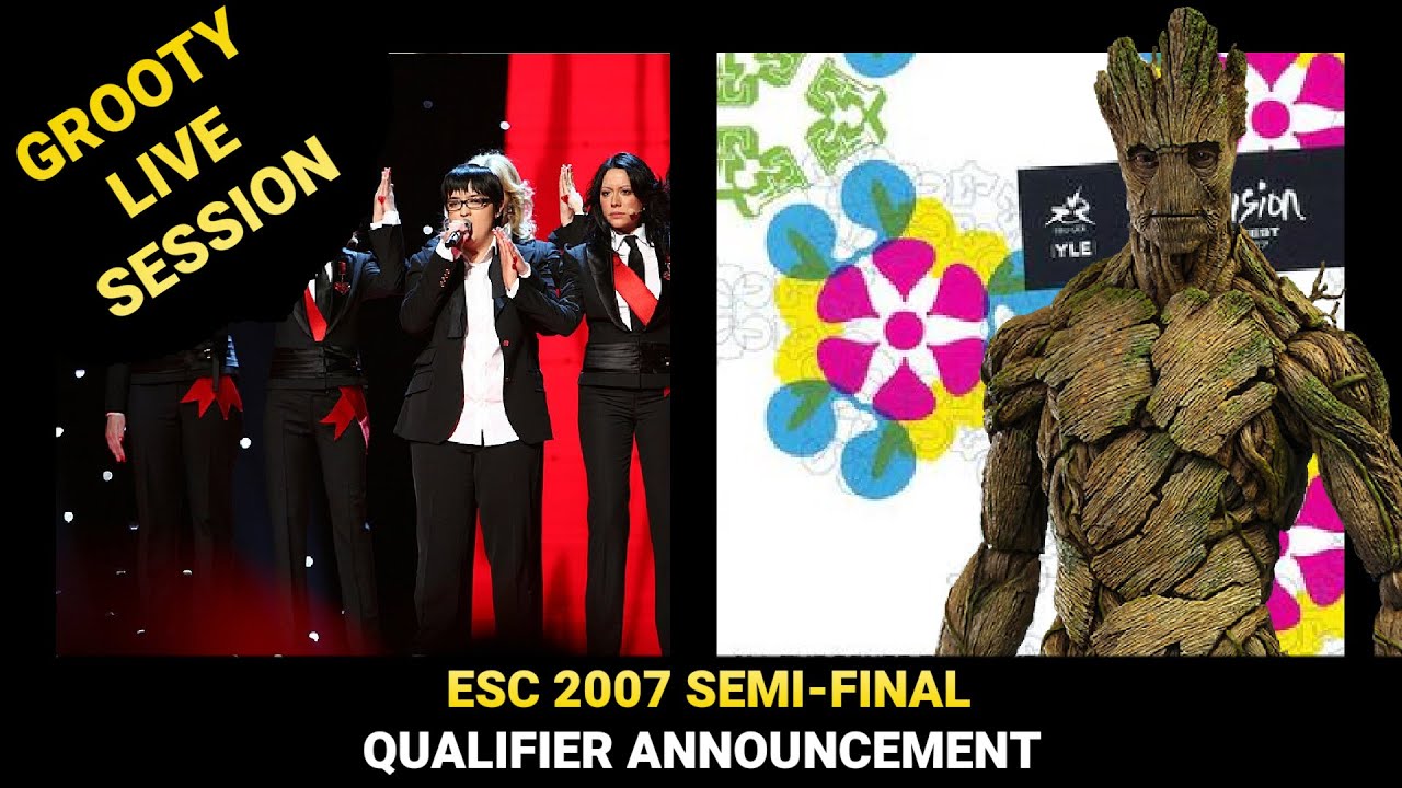 ESC 2007 Semi-Final Live Qualifier Announcement